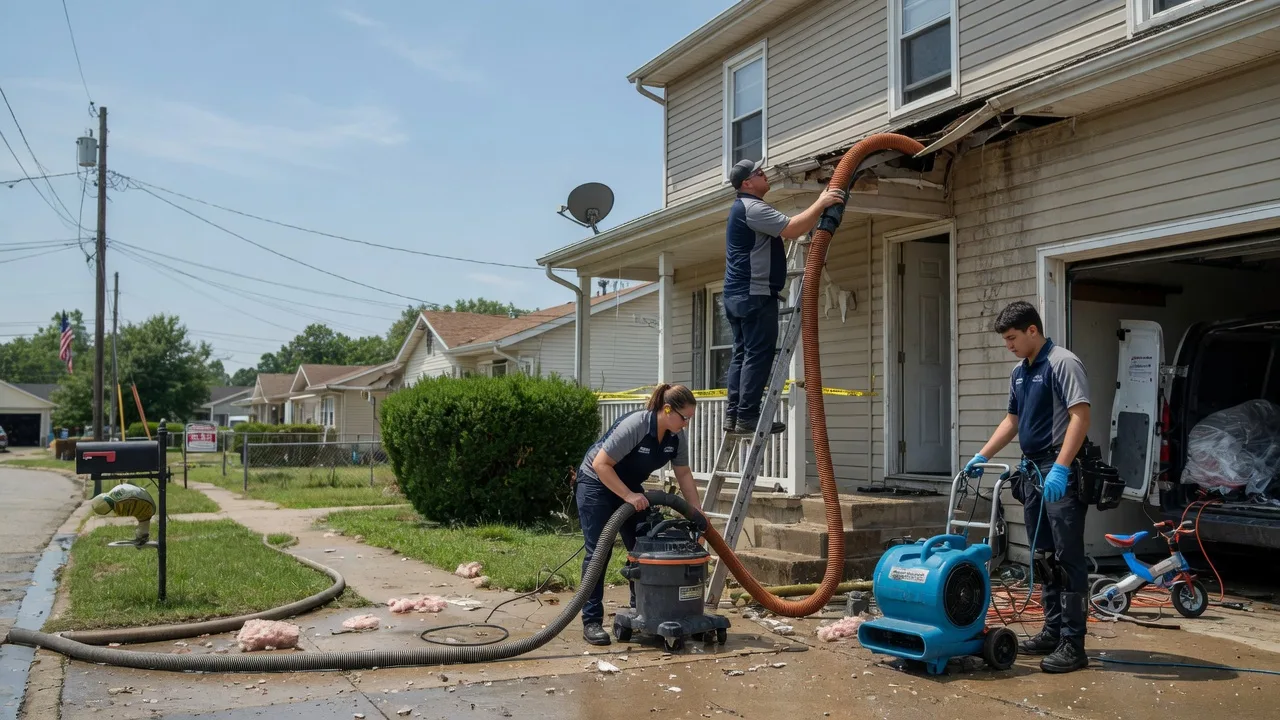 Water Damage Restoration in Bourbon, MO near me